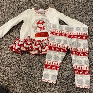 Baby snowman outfit